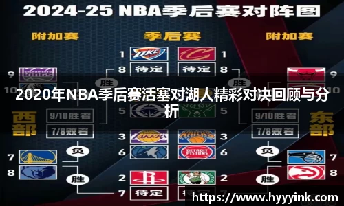 OD体育2020年NBA季后赛活塞对湖人精彩对决回顾与分析
